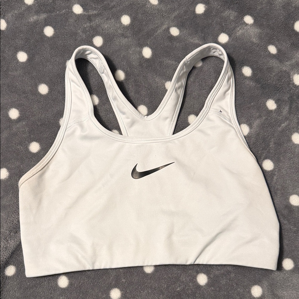 Nike Women's White Sports Bra